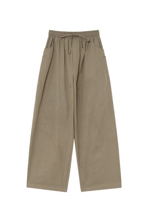 High-Waisted Slim Straight Multi-Pocket Casual Pants for Women - Summer Style, Narrow Edge Design, Trendy and Comfortable