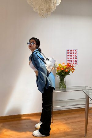 High-Waisted Straight Leg Pants for Women - Black Casual Slim Fit Jeans - Versatile Autumn 2024 Fashion Trend