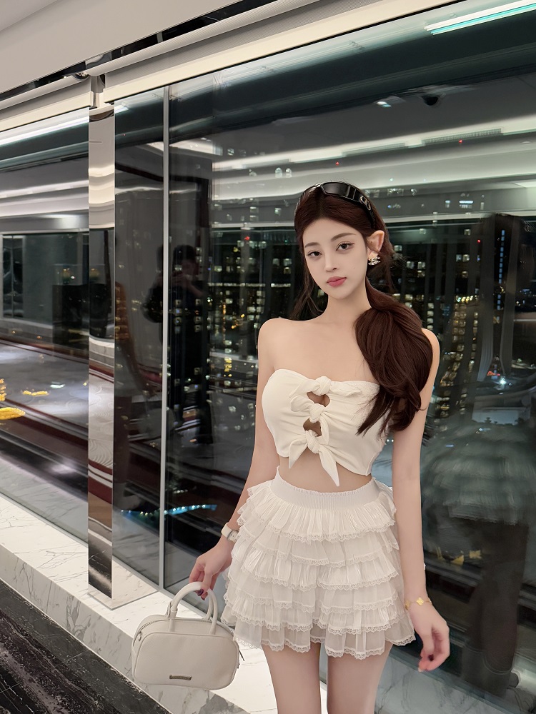 Hollowed-Out Slim Short Vest Top - Trendy Y2K Style Sleeveless Crop Top for Women Hollowed-Out Slim Short Vest Top - Trendy Y2K Style Sleeveless Crop Top for Women