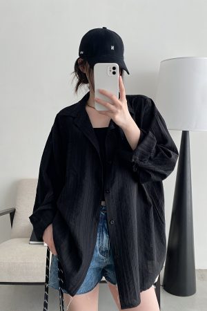 Island Memory Summer Sun Protection Shirt Jacket - Lightweight Tencel Beach Outerwear for Warm Weather Adventures