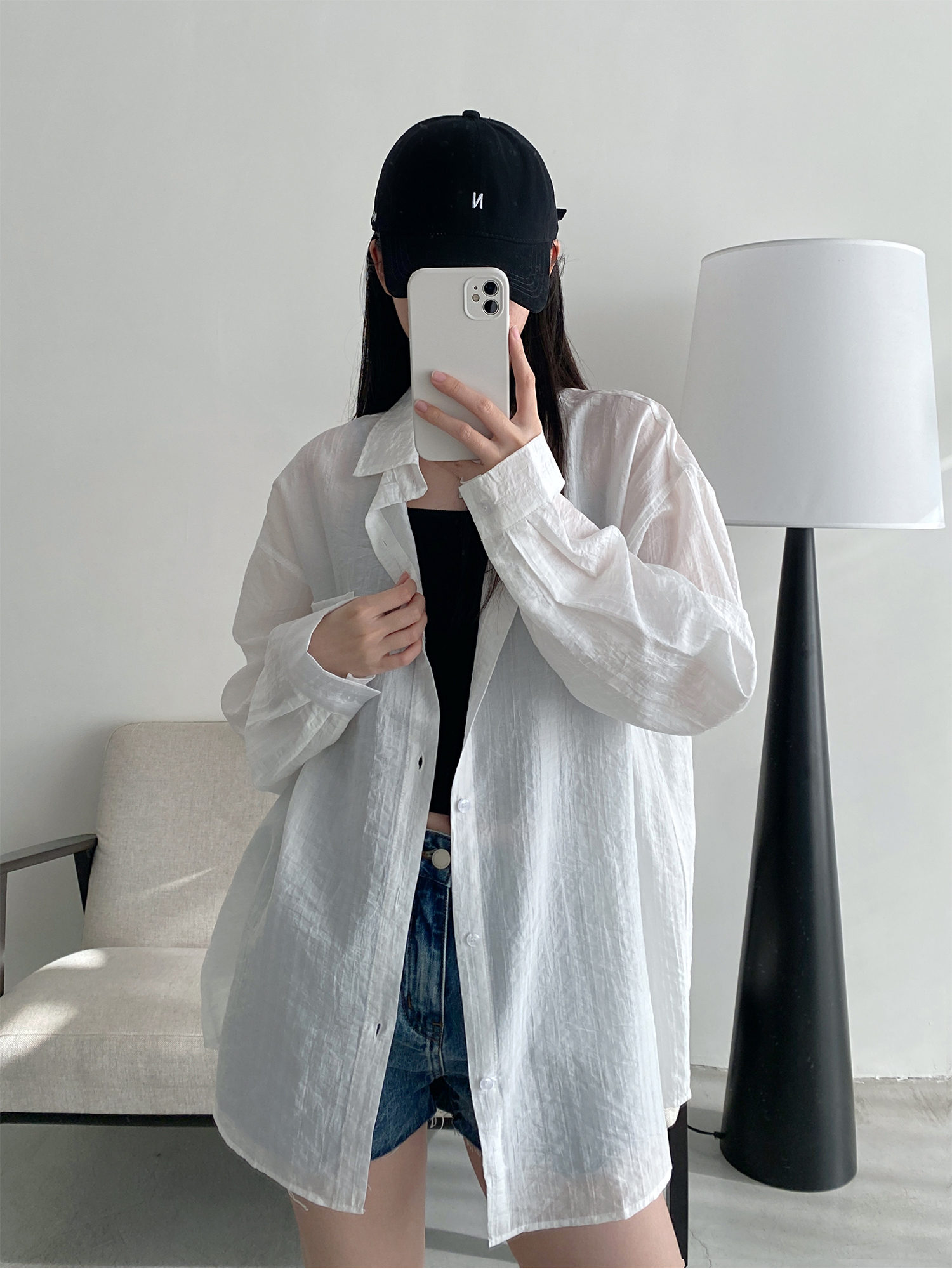 Island Memory Summer Sun Protection Tencel Shirt Jacket for Beach, Lightweight Outerwear for Sunny Days, Ideal for Vacation and Travel Island Memory Summer Sun Protection Tencel Shirt Jacket for Beach, Lightweight Outerwear for Sunny Days, Ideal for Vacation and Travel