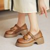 Italian-Style Bow Soft Sole 6 cm Heels - Comfortable Genuine Leather Footwear for Effortless Elegance