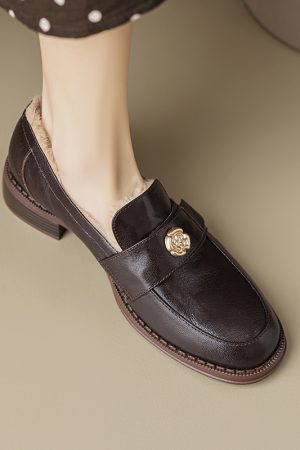 Italian-Style High Heel Shoes for Socialites - 3.5 cm French Design with Thin Low Heels, Perfect for Chic 90s or Y2K Fashion