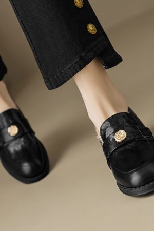 Italian-Style High Heel Shoes for Socialites - 3.5 cm French Design with Thin Low Heels, Perfect for Chic 90s or Y2K Fashion