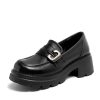 Italian-Style Soft-Soled Shoes with Metal Details â€“ Comfortable Leather Footwear for All-Day Wear