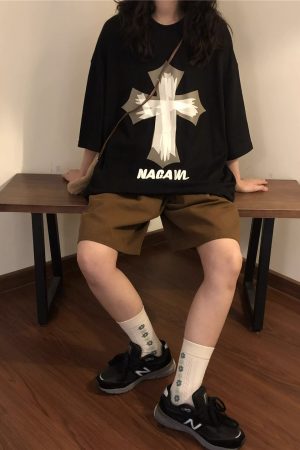 Japanese Retro Coffee Color Work Shorts for Men & Women - Summer Loose Casual Straight Wide-Leg Five-Point Pants