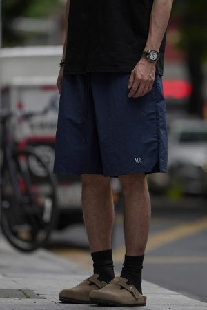 Japanese Retro Lightweight Quick-Dry Sports Shorts for Men and Women, Breathable Loose Casual Beach Five-Point Pants