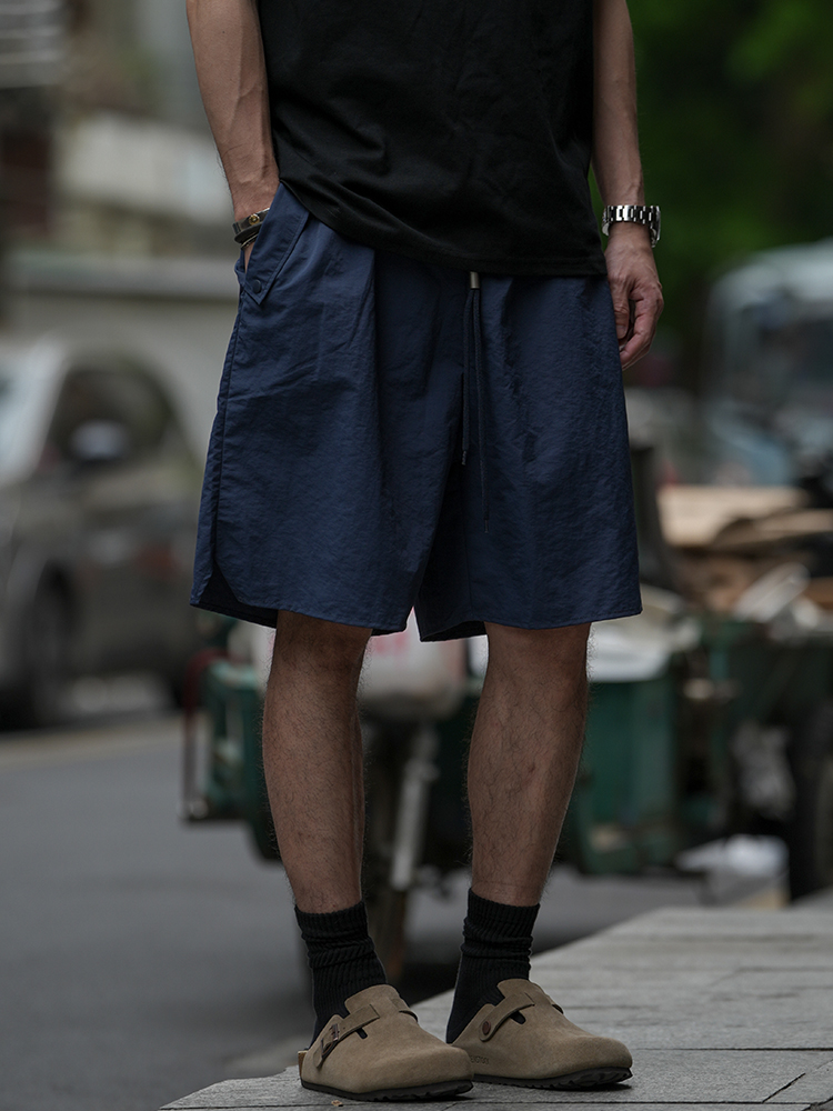 Japanese Retro Lightweight Quick-Dry Sports Shorts for Men and Women, Breathable Loose Casual Beach Five-Point Pants Japanese Retro Lightweight Quick-Dry Sports Shorts for Men and Women, Breathable Loose Casual Beach Five-Point Pants