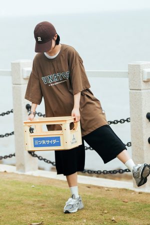 Japanese Retro Loose Wide-Leg 7-Point Pants for Men and Women - Summer Casual Streetwear, Versatile Unisex Fashion Trousers