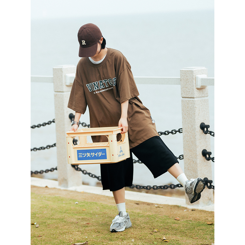 Japanese Retro Loose Wide-Leg 7-Point Pants for Men and Women - Summer Casual Streetwear, Versatile Unisex Fashion Trousers Japanese Retro Loose Wide-Leg 7-Point Pants for Men and Women - Summer Casual Streetwear, Versatile Unisex Fashion Trousers