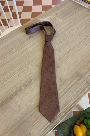 Japanese Retro Wide Bow Tie with Trendy Cartoon Print - Handmade Vintage Casual Korean Style Accessory