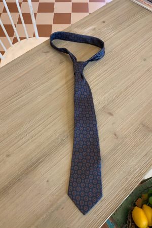 Japanese Retro Wide Bow Tie with Trendy Cartoon Print - Handmade Vintage Casual Korean Style Accessory