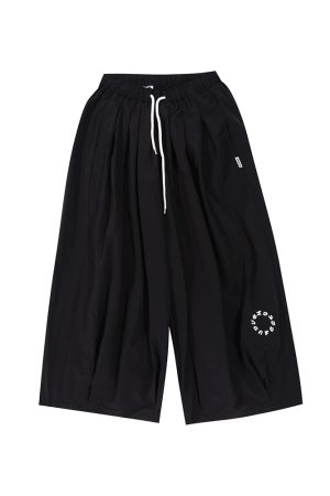 Japanese Retro Wide-Leg Pants for Men & Women - Casual Loose Fit Unisex Long Trousers - Versatile 90s Style Fashion