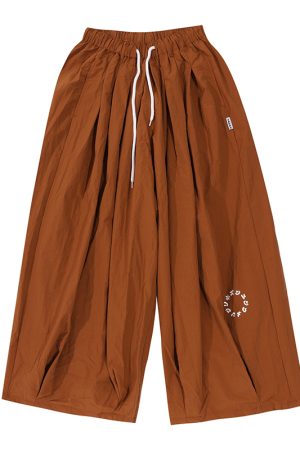 Japanese Retro Wide-Leg Pants for Men & Women - Casual Loose Fit Unisex Long Trousers - Versatile 90s Style Fashion