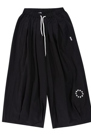 Japanese Retro Wide-Leg Pants for Men & Women - Casual Loose Fit Unisex Long Trousers - Versatile 90s Style Fashion