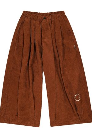 Japanese Retro Wide-Leg Pants for Men & Women - Casual Loose Fit Unisex Long Trousers - Versatile 90s Style Fashion