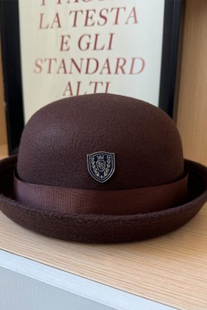 Japanese School Style Woolen Uniform Hat for Couples - College-Inspired Dumpling Gift Cap for Kindergarten and Casual Wear