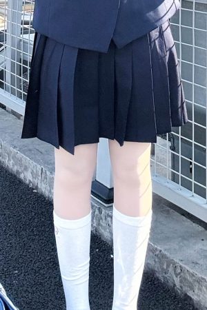 Japanese Style College Wind Uniform Set - Women's Spring JK Jacket with Pudding Bear Design - Cute and Trendy Outfit for Y2K Fashion Lovers