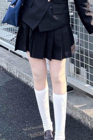 Japanese Style College Wind Uniform Set - Women's Spring JK Jacket with Pudding Bear Design - Cute and Trendy Outfit for Y2K Fashion Lovers