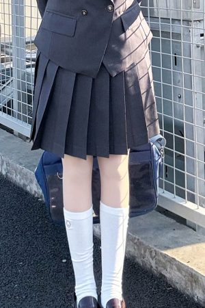 Japanese Style College Wind Uniform Set - Women's Spring JK Jacket with Pudding Bear Design - Cute and Trendy Outfit for Y2K Fashion Lovers