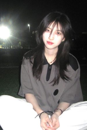 Japanese-Style Color-Blocked Short Sleeve Polo Shirt for Women - Trendy Summer College T-Shirt for 2025, Couples Fashion