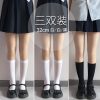Japanese Style Cute Pudding Bear Knee-High Socks for Women - Stretchable, Thin, Sweet, Perfect for Casual Looks