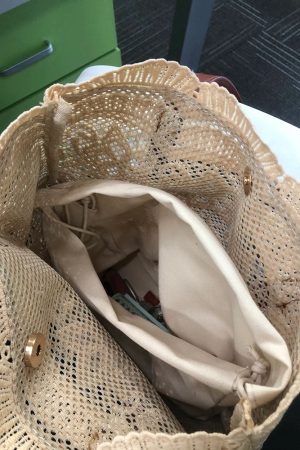 Japanese Style Fairy Lace Single-Shoulder Tote Bag - 2023 Korean Version, Large Capacity, Versatile Artistry for Summer