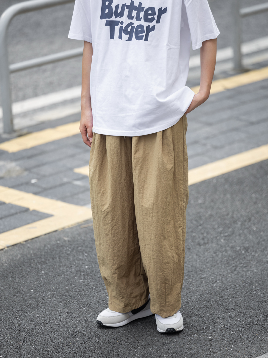 Japanese-Style Loose Wide-Leg Trousers for Men and Women - Summer Casual Straight Pants Japanese-Style Loose Wide-Leg Trousers for Men and Women - Summer Casual Straight Pants