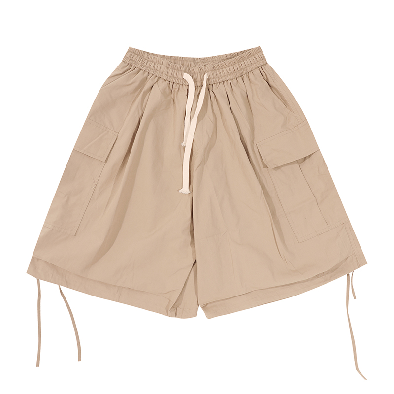 Japanese-Style Loose Wide-Leg Work Shorts for Men - Trendy Summer Couple's Fashion, Casual Comfort, Y2K Inspired Japanese-Style Loose Wide-Leg Work Shorts for Men - Trendy Summer Couple's Fashion, Casual Comfort, Y2K Inspired