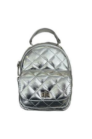 Japanese-Style Mini Backpack with High-End Quilted Chain Design, Unique Fashion Accessory for Trendy Styles