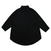 Japanese-Style Oversized Mid-Length Long Sleeve Shirt Jacket for Men - Casual 90s Inspired Fashion