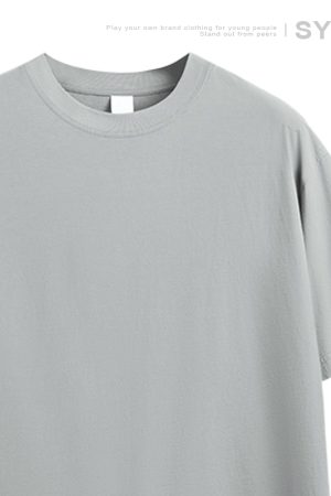 Japanese-Style Summer Solid Color Short Sleeve T-Shirt for Men - Casual Trendy 2025 Model, Versatile Fashion Essential