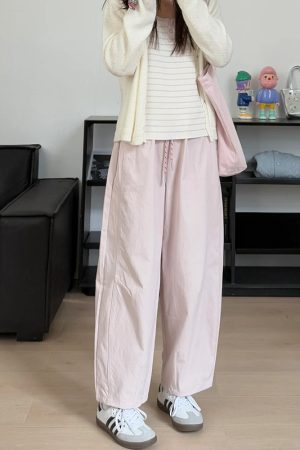 Japanese-Style Women's Balloon Pants - Flattering Loose Wide-Leg Casual Trousers in Small and Plus Sizes