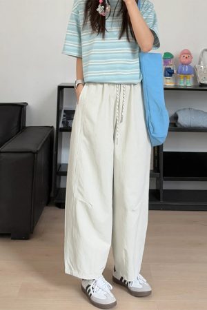 Japanese-Style Women's Balloon Pants - Flattering Loose Wide-Leg Casual Trousers in Small and Plus Sizes