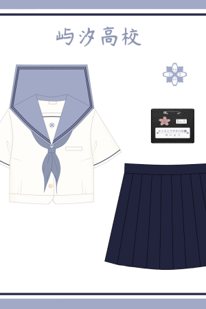 JK Uniform Sailor Suit Set with Short Sleeve Top and Pleated Skirt - Summer Fashion Inspired by Y2K and Korean Style