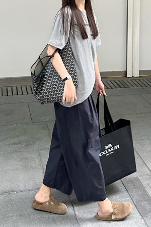 Khaki Japanese-Style Plus-Size Women's Balloon Casual Pants - Summer Lightweight Nine-Point Harem Trousers