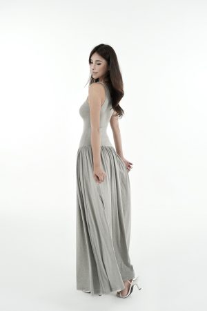 Knitted Elastic Strap Dress - Long Skirt, Boho Chic Style, Perfect for Summer, Casual and Elegant Fashion