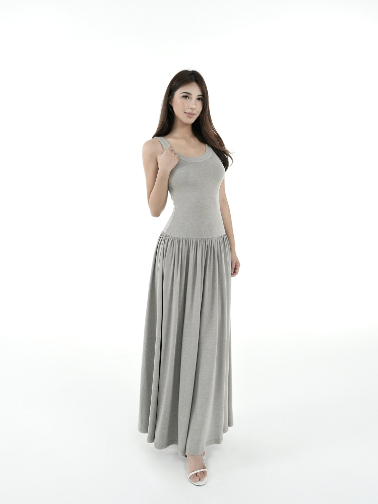 Knitted Elastic Strap Dress - Long Skirt, Boho Chic Style, Perfect for Summer, Casual and Elegant Fashion Knitted Elastic Strap Dress - Long Skirt, Boho Chic Style, Perfect for Summer, Casual and Elegant Fashion