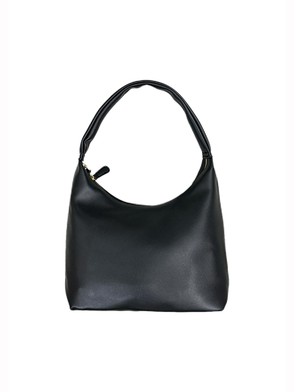 Korean Soft Leather Casual Tote Shoulder Bag for Women - 2025 Minimalist Underarm Bag in Lazy Style Korean Soft Leather Casual Tote Shoulder Bag for Women - 2025 Minimalist Underarm Bag in Lazy Style