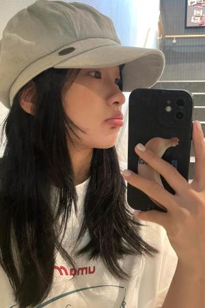 Korean Style Ballet Dancer Print Short Sleeve T-Shirt - Casual, Comfortable, Loose Fit, Summer Essential in Pure Cotton