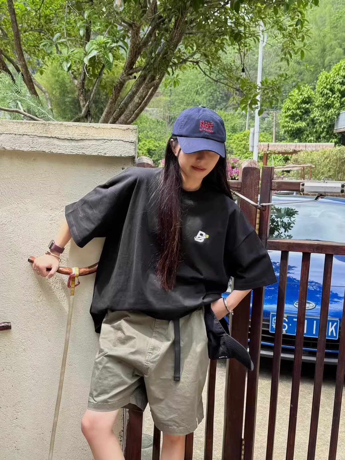 Korean Style Casual Letter Print Short Sleeve T-Shirt for Women - Versatile Loose Fit, Pure Cotton, Minimalist Design Korean Style Casual Letter Print Short Sleeve T-Shirt for Women - Versatile Loose Fit, Pure Cotton, Minimalist Design