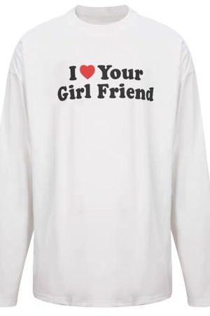 Korean Style Casual Loose Fit Color-Blocking Top with Youthful Dog Cartoon Print - Pure Cotton Comfort