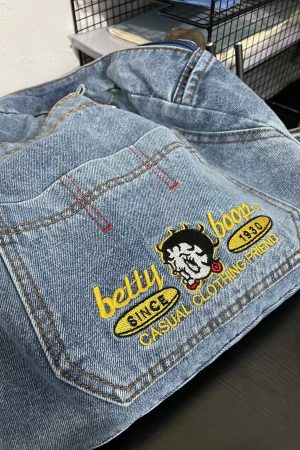 Korean Style Cowboy Backpack for Girls & Students, Large Capacity, Trendy Minimalist Retro Design with Suspenders