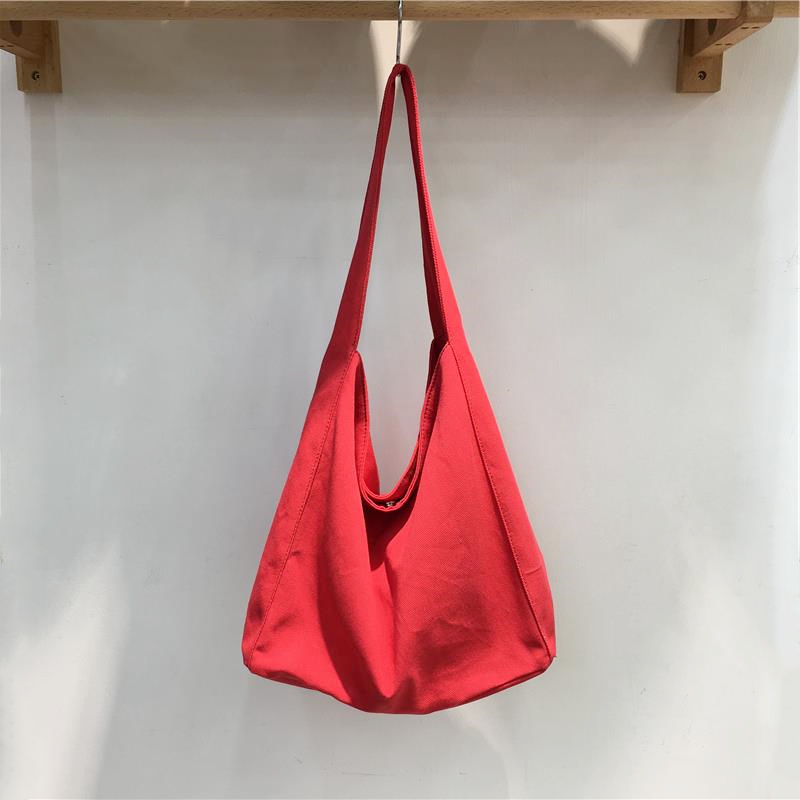 Korean-Style Denim Canvas Tote Bag - Casual Minimalist Large Capacity Shoulder Bag for Students and Everyday Use Korean-Style Denim Canvas Tote Bag - Casual Minimalist Large Capacity Shoulder Bag for Students and Everyday Use