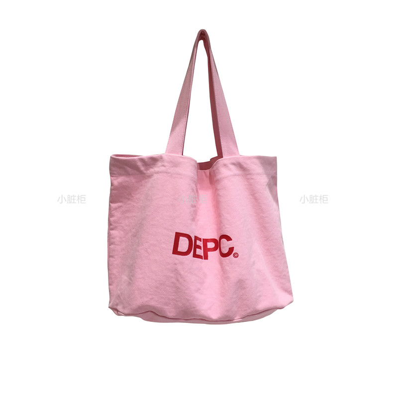 Korean Style Letter Canvas Tote Bag - Large Capacity Casual Shoulder Bag for Everyday Use Korean Style Letter Canvas Tote Bag - Large Capacity Casual Shoulder Bag for Everyday Use