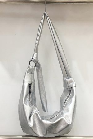 Korean-Style Retro Soft Leather Dumpling Bag - Large Capacity, Wrinkled Design, Casual Versatile Shoulder & Crossbody Bag