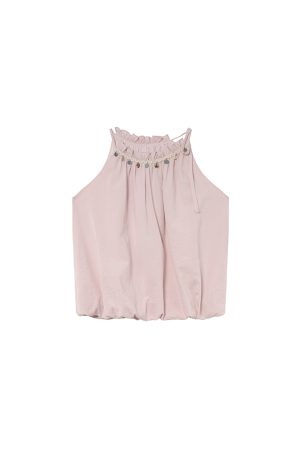Lace Flower Bud Neck Hanging Vest for Women - Stylish Summer 2025 Top, Age-Reducing Design, Perfect for Y2K and Korean Style