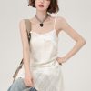 Lace Hollow-Out Camisole Dress for Women - Summer Layered Loose Slimming Dress, Girly Style, Niche Fashion, Y2K Trend
