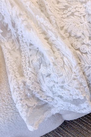 Lace Shawl Cardigan for Women - Lightweight Summer Outerwear, Hollow-Out Design for Skirts and Qipaos, Stylish Sun Protection