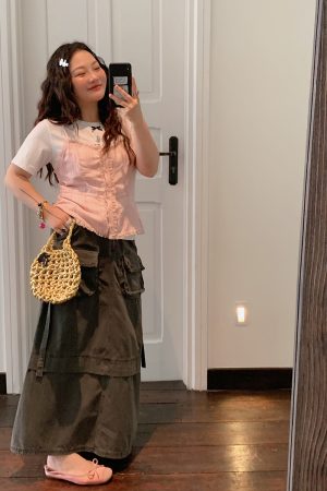 Lace Spliced Waist-Defining Cami Top for Women - Summer 2025 French Style Outerwear - Elegant and Trendy Fashion Piece